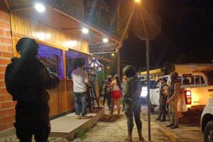 Operaciones militares en el centro de rehabilitación social y en diferentes sectores del cantón