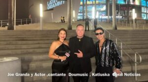 Coral noticias estubo presente el los Grammys 2204
