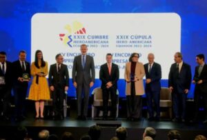 Noboa: “Debemos trabajar en conjunto para la integración regional, energética, cultural empresarial.”