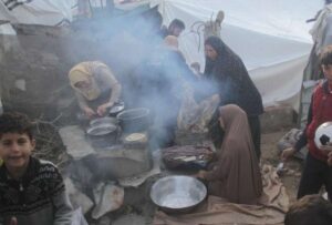 Así viven los desplazados palestinos en Gaza
