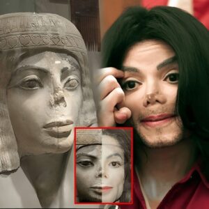 Una estatua del antiguo Egipto se parece a Michael Jackson