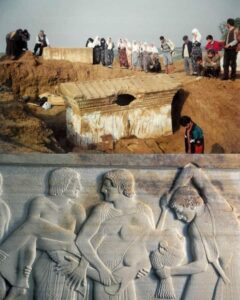 El Sarcófago de Políxena, de 2,500 años de antigüedad
