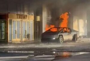 Cybertruck explotó frente al hotel de Trump