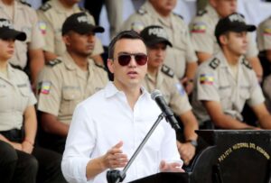 Presidente Noboa decreta nuevo Estado de Excepción por 60 días