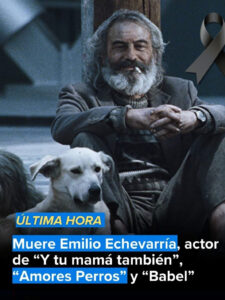 Emilio Echevarría, falleció a los 80 años