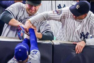 MLB beta de todos los estadios a fanáticos que le quitaron guante a un jugador