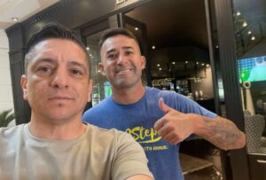 Claudio Bieler llegó para la ‘Noche Blanca’