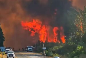 Los incendios en la Patagonia no se detienen