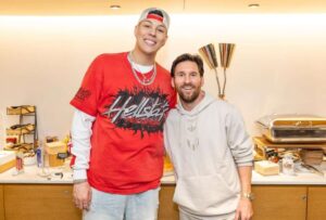 Dos grandes unidos en el Super Bowl: Messi y Jackson Mahomes