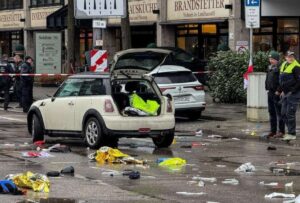 Atropello masivo en Múnich deja 20 heridos