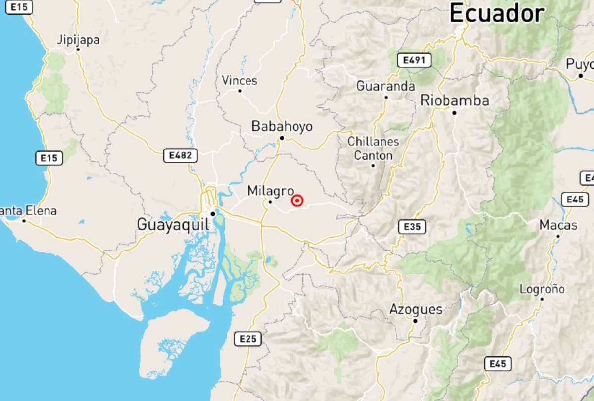 Instituto Geofísico reporta un sismo en Guayas