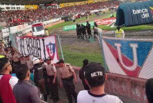 Incidente en estadio de Cuenca deja una persona herida