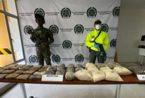 Ecuador y Colombia desmantelan laboratorio de droga en Nariño