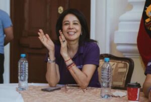Daniel Noboa designa a Cynthia Gellibert como vicepresidenta encargada