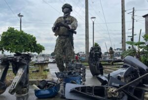 La Fragata: motores y lanchas de dudosa procedencia fueron encontrados tras operativo militar