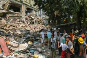 1.600 muertos y miles de heridos en Birmania