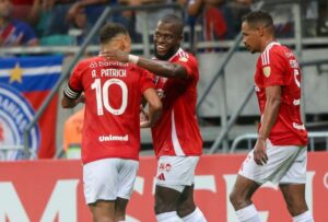 Énner Valencia marcó con el Inter en la Copa Libertadores