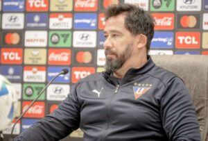 Liga de Quito: Pablo Sánchez culpa al torneo local de su mal partido en Argentina