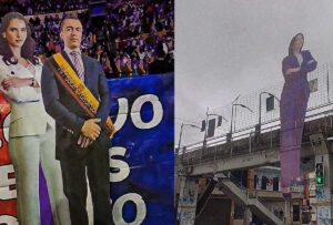Figuras de cartón en campaña: ¿símbolo de conexión con los votantes?
