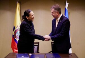 Ecuador e Israel alcanzan alianza estratégica en el sector energético