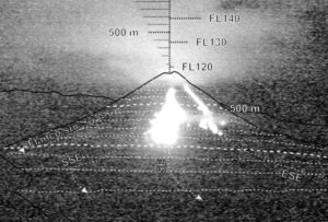 Actividad del volcán Reventador se mantiene alta en la superficie