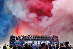 París rindió homenaje a sus campeones de Europa
