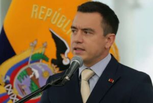 Presidente Noboa declara prioridad nacional la erradicación del reclutamiento de menores por parte de grupos delictivos