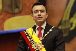 Daniel Noboa nombrado como el mejor presidente del Ecuador, según encuesta