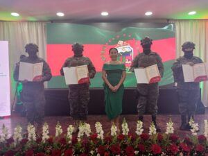201° aniversario de cantonización del cantón Jipijapa, el personal militar del GOMAI “Manabí”