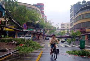 Emiten alerta en provincia sureña china de Guangdong ante proximidad de tifón Wipha