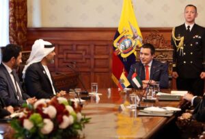 Lucha contra la corrupción y desarrollo tecnológico están en la agenda conjunta de Ecuador y Emiratos Árabes Unidos