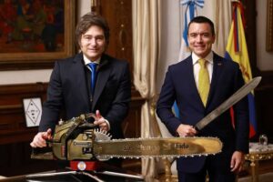 Daniel Noboa y Javier Milei se reunieron en Argentina