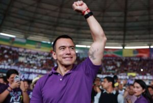 Daniel Noboa fue oficializado como presidente del movimiento ADN