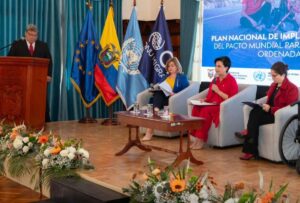 Cancillería y OIM presentan Plan Nacional para una migración segura y ordenada