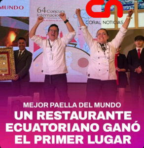 🇪🇨✨ Ecuador campeón del mundial de paellas 🥘🏆🇪🇸