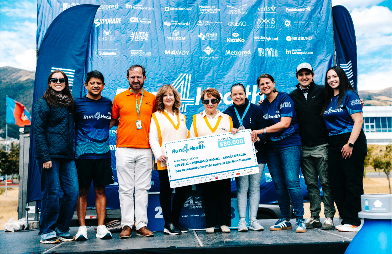 BMI Run4Health 2025 consolida su fuerza solidaria: $80.000 que impulsan salud, esperanza y futuro