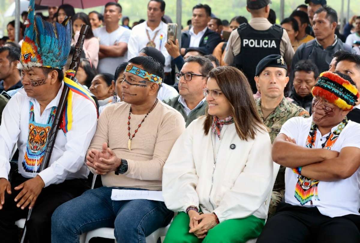 Gobierno recibe apoyo de organizaciones indígenas en Pastaza