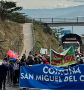 Estos son los cierres viales en Ecuador por el paro nacional este jueves 9 de octubre