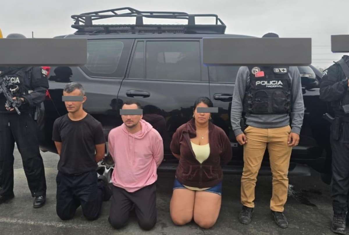 Capturan a cuatro presuntos extorsionadores en Santa Elena