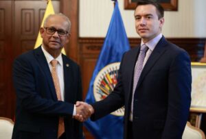 OEA y Ecuador firman memorando de entendimiento en seguridad