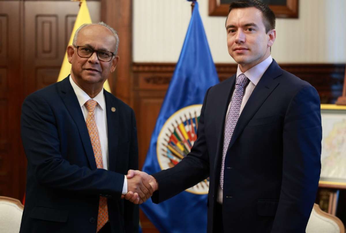 OEA y Ecuador firman memorando de entendimiento en seguridad