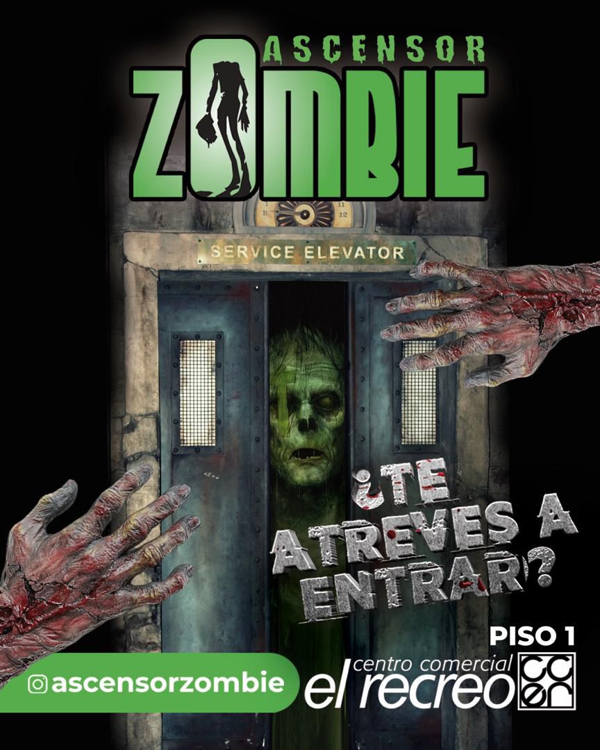 ¡Ascensor Zombie llega a Caracas! Una experiencia aterradora y única en el Centro Comercial El Recreo