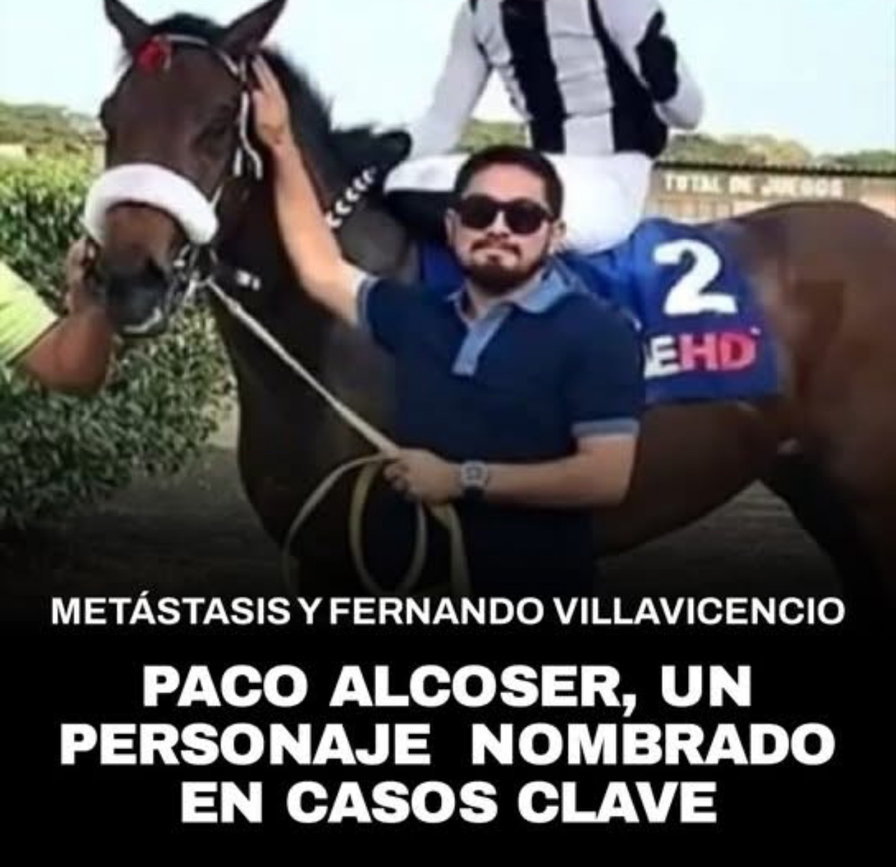 PACO ALCOSER FUE MENCIONADO EN CASOS DE CRIMEN ORGANIZADO