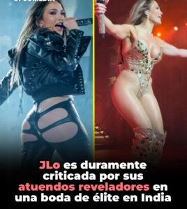 JLo apareció con un bodiesuit dorado ajustadísimo