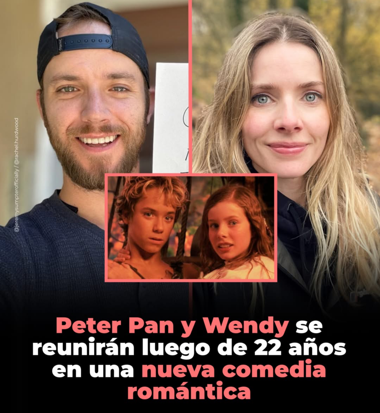 Protagonizaron el live action de Peter Pan en 2003, volverán a compartir pantalla tras más de 20 años