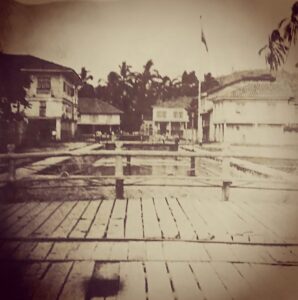 El Estero de Morillo [Calle Roca], c 1890