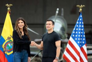 Manta vuelve al radar de EE. UU. para cooperación militar