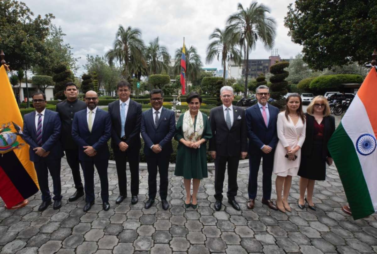 Ecuador e India fortalecen su relación: Embajada en Quito, agenda económica y cooperación técnica
