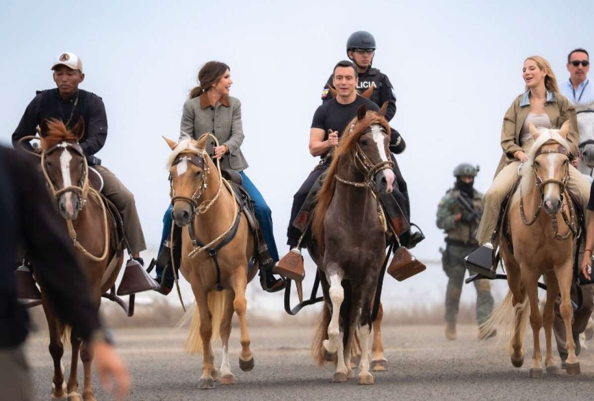 Kristi Noem: “Ecuador ha sido un excelente socio de Estados Unidos”