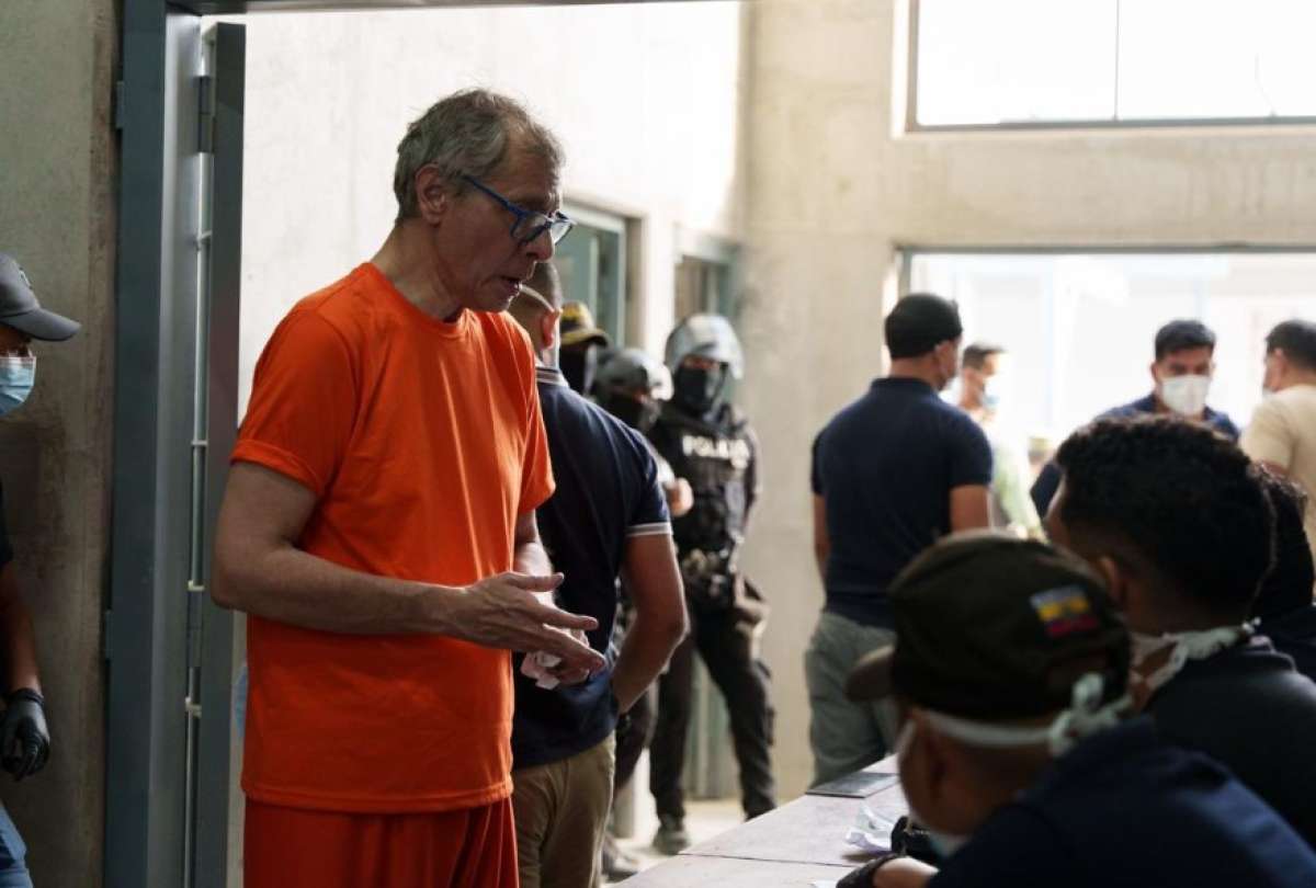 Jorge Glas fue trasladado a la cárcel del Encuentro